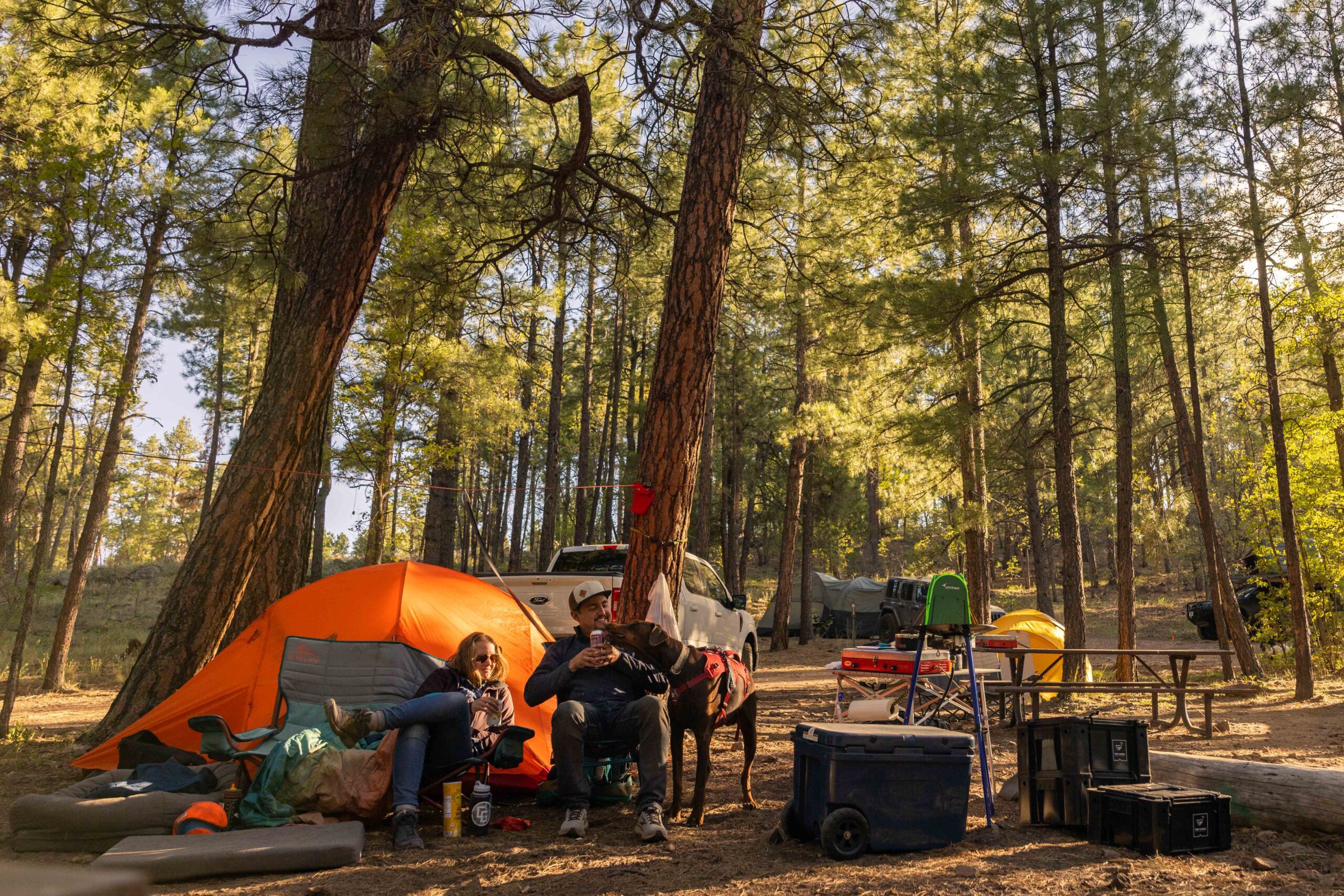 Popup campsite and glamping available at the upcoming OAX fest.