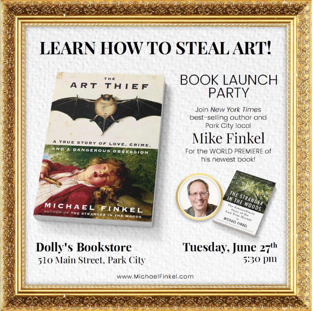 Local author brings the worlds greatest 'Art Thief' to American