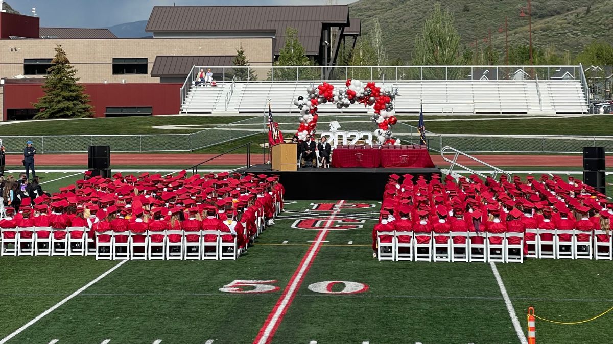 The Park City High School class of 2023 graduation ceremony took place at Dozier Field on June 2, 2023.