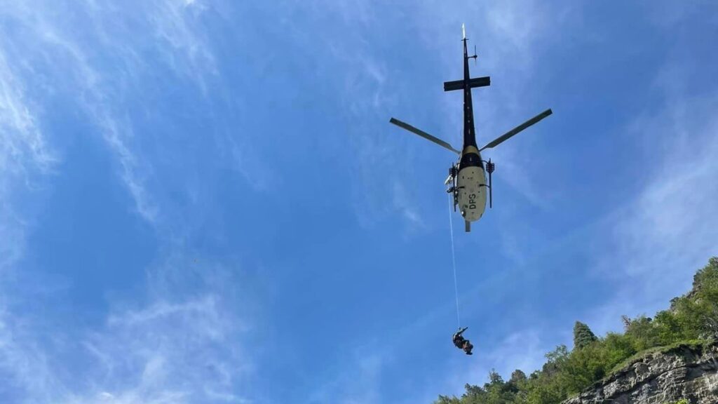 Two teens hoisted off of mountain in Provo Canyon after falling several ...