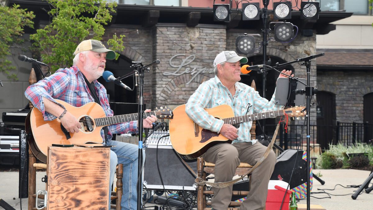 Enjoy live music and local food at the Berrett Lane Block Party.