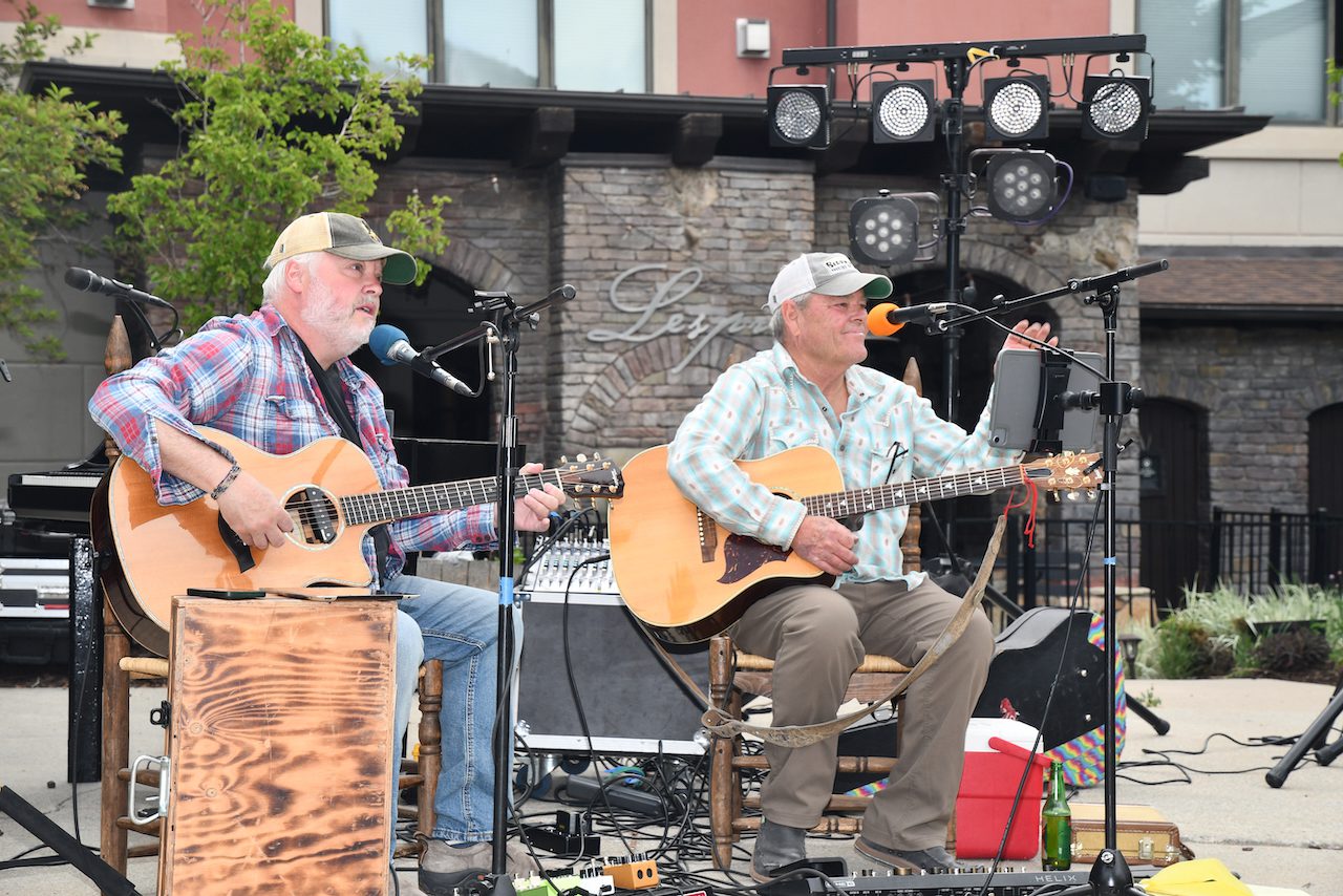 Enjoy live music and local food at the Berrett Lane Block Party.