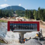 The 8-Pack Chairlift once destined for Park City Mountain being installed at Whistler Blackcomb