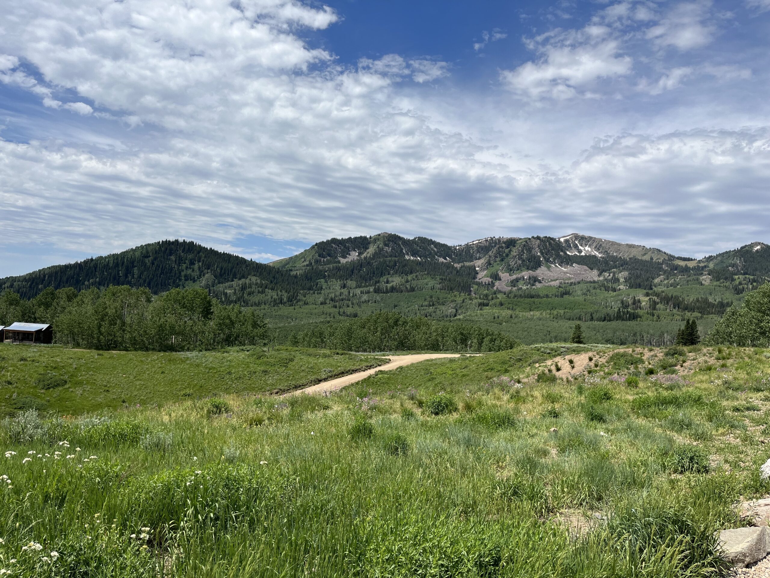 The Bonanza Flat trailhead, July 17, 2023.