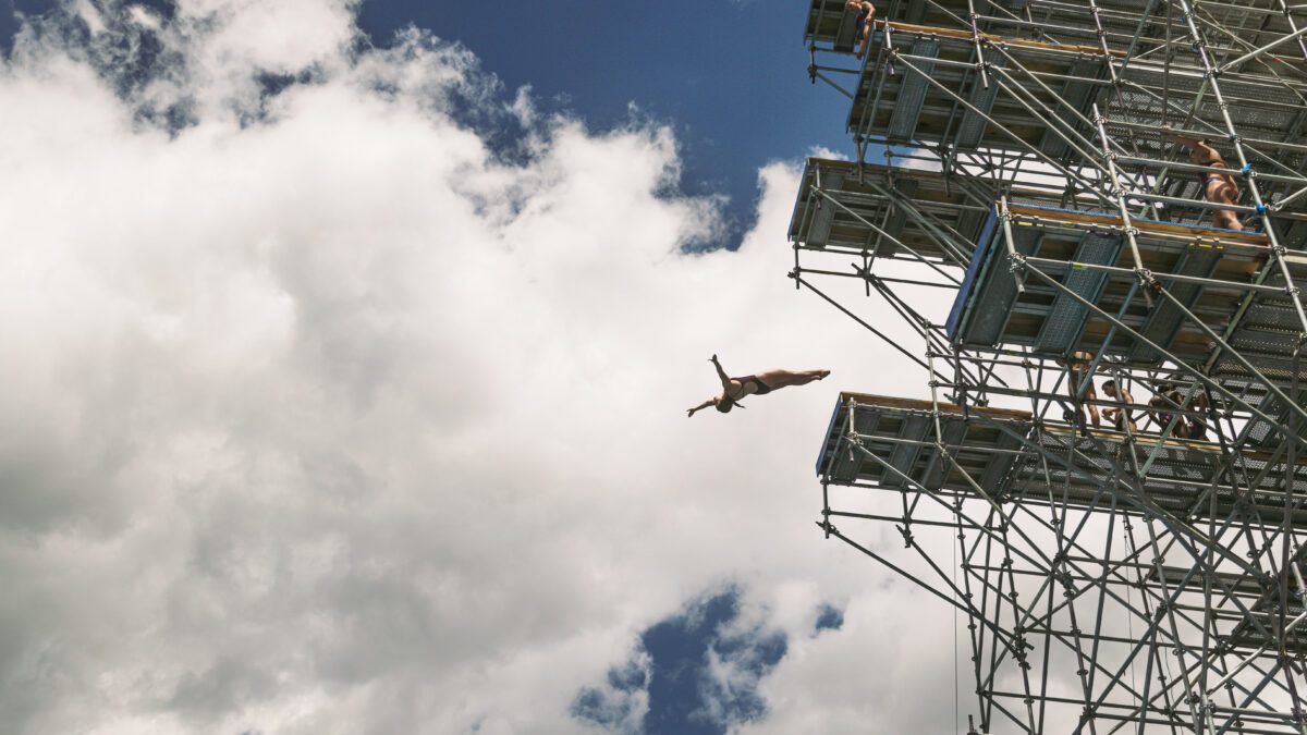 Extreme diving style national championships this weekend