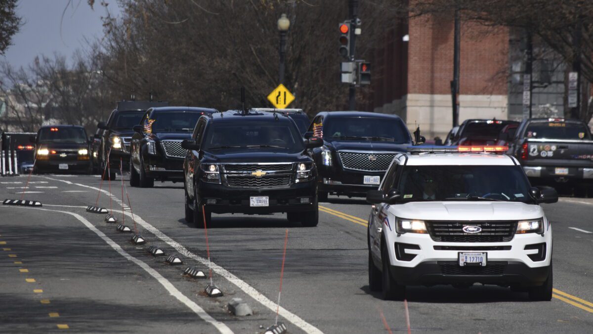 DC: President Of The United States Joe Biden Travels To The Headquarters Of The Department Of Homeland Security