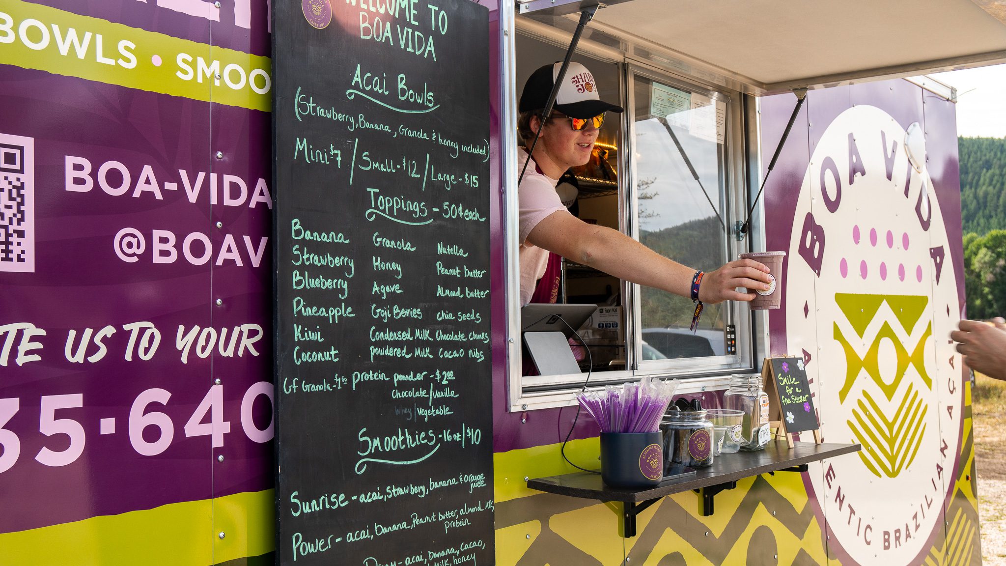 The Dittmer family and Ancelmo Sobrinho bring authentic, healthy açaí to Park City.