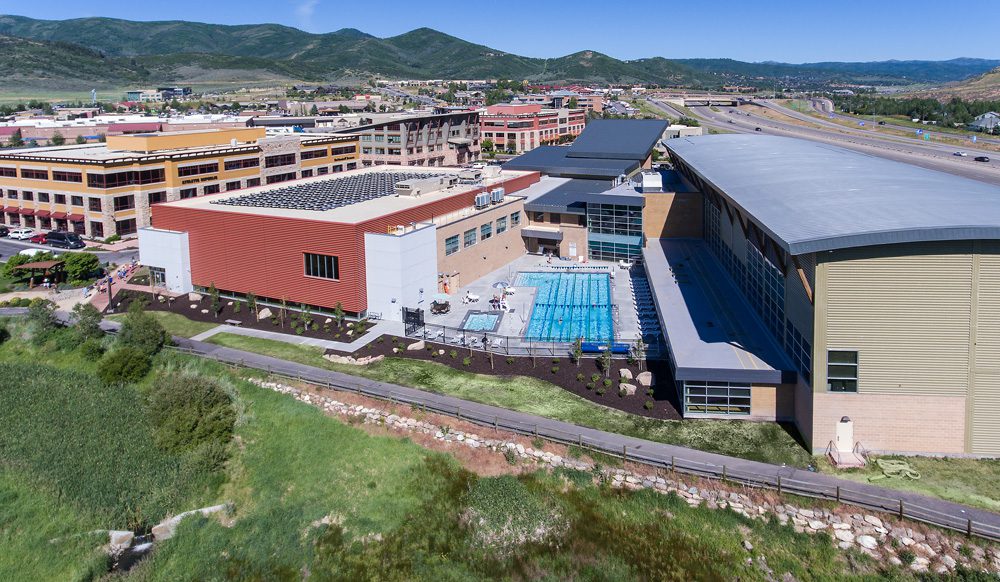 The Basin Recreation Fieldhouse in Kimball Junction closed Monday morning because of a water line break in the Newpark area.
