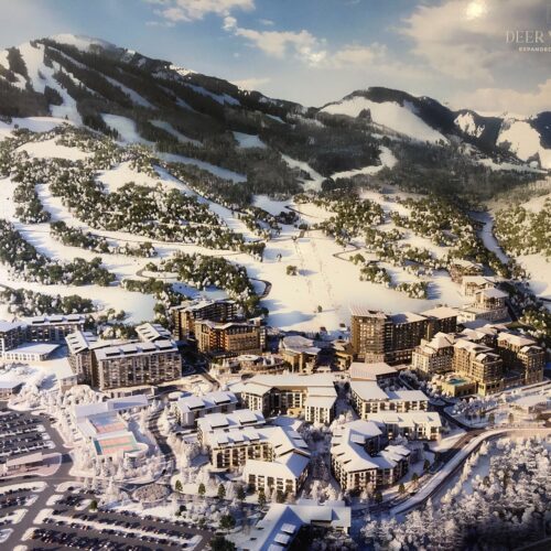 The expansion of Deer Valley Resort was announced at a press conference on August 24, 2023.