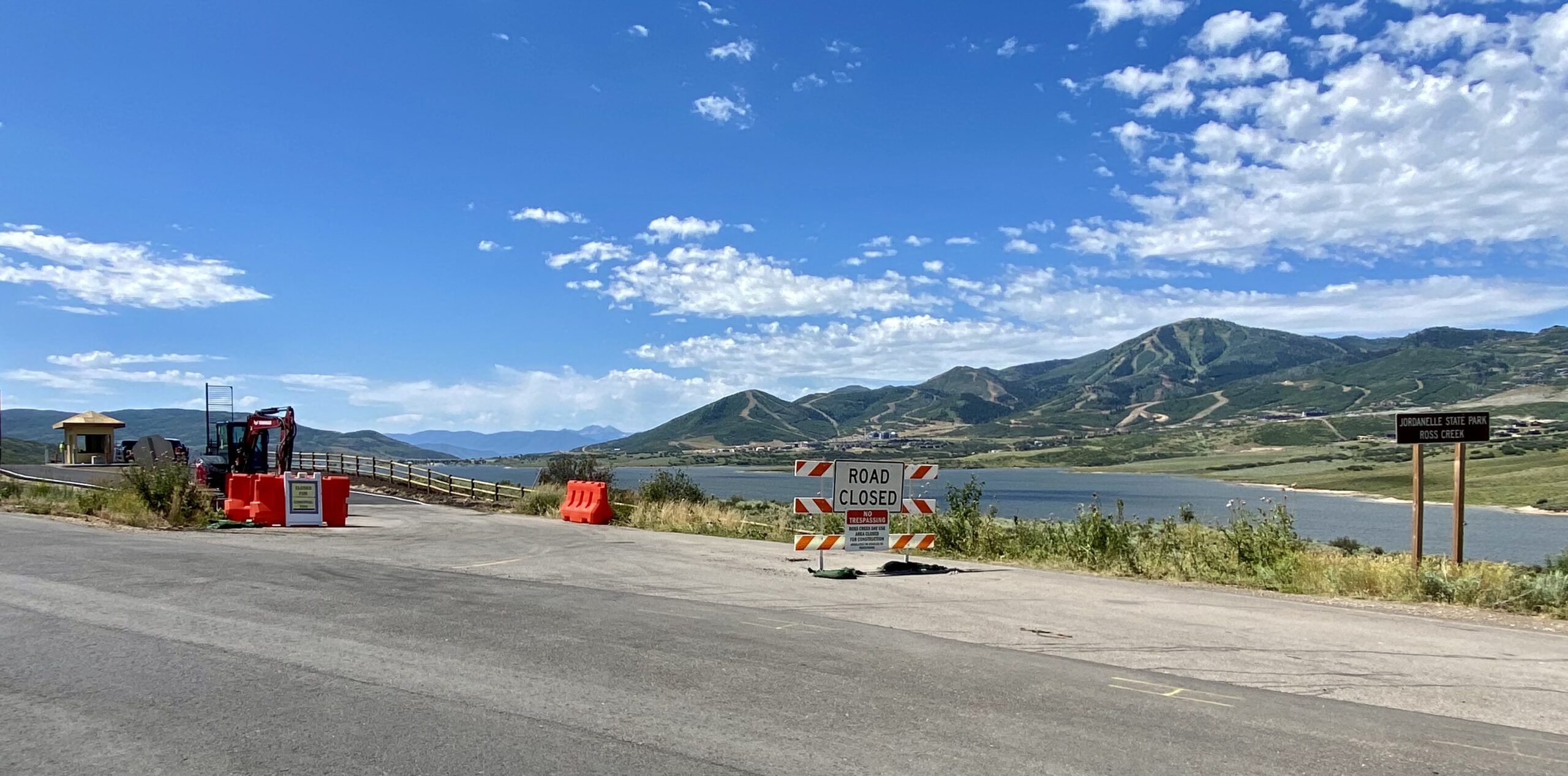 Ross Creek entrance to Jordanelle Reservoir's State Park will have a new gate to access it's new features.