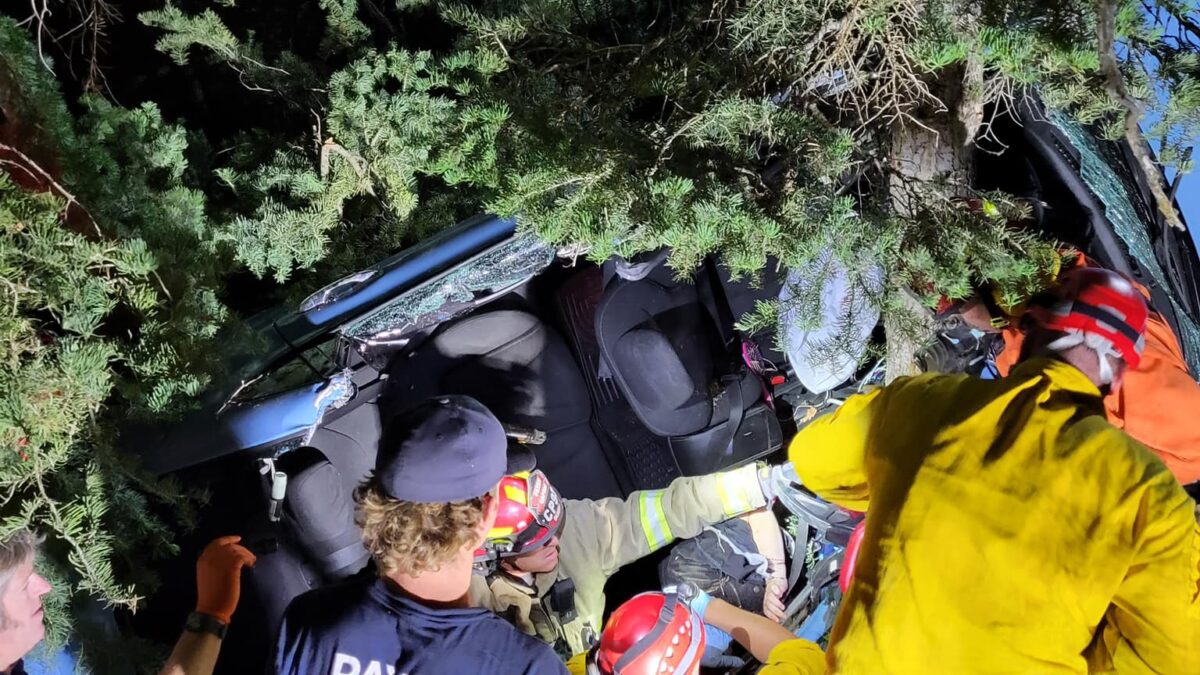 Payson Canyon car crash involving four teens