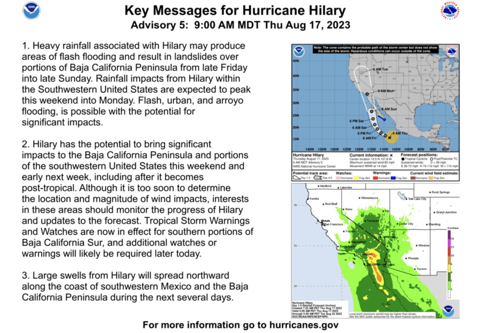 Hurricane Hilary forms off Mexico’s Pacific coast, could impact Utah