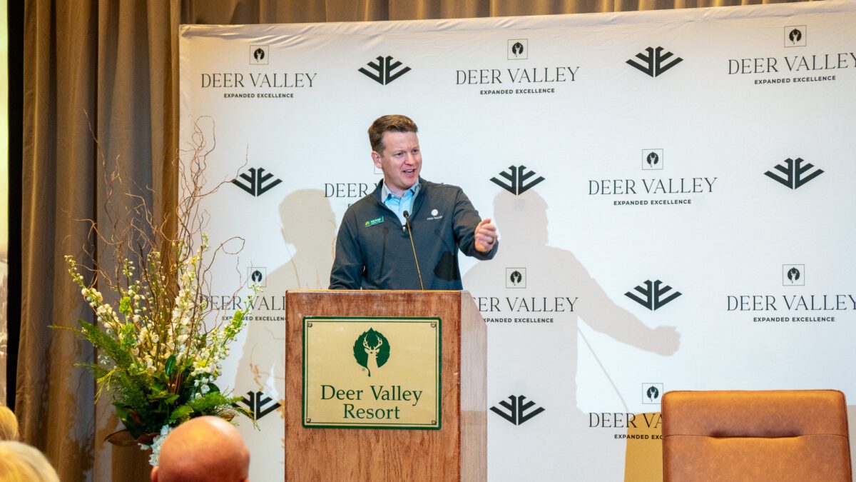 Todd Bennett, president and COO of Deer Valley Resort.