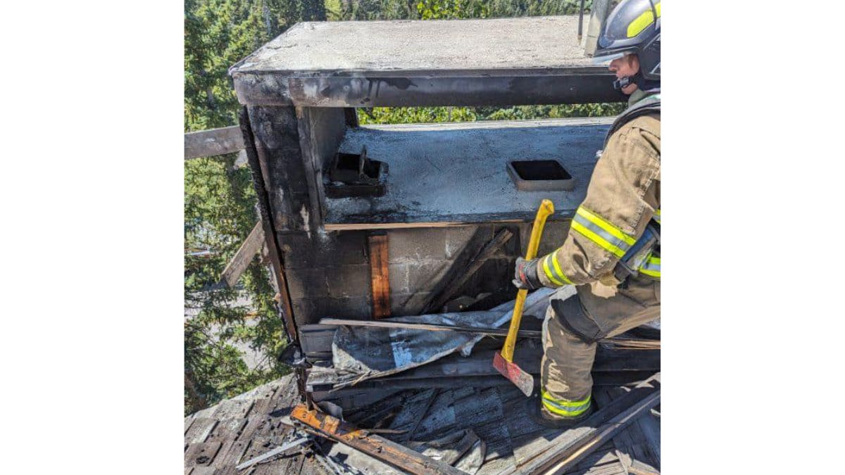 The Park City Fire District responded to a chimney fire on Centennial Circle on August 30, 2023.