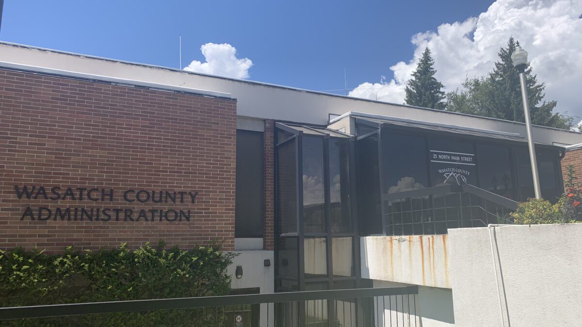 Wasatch County Administration Building.
