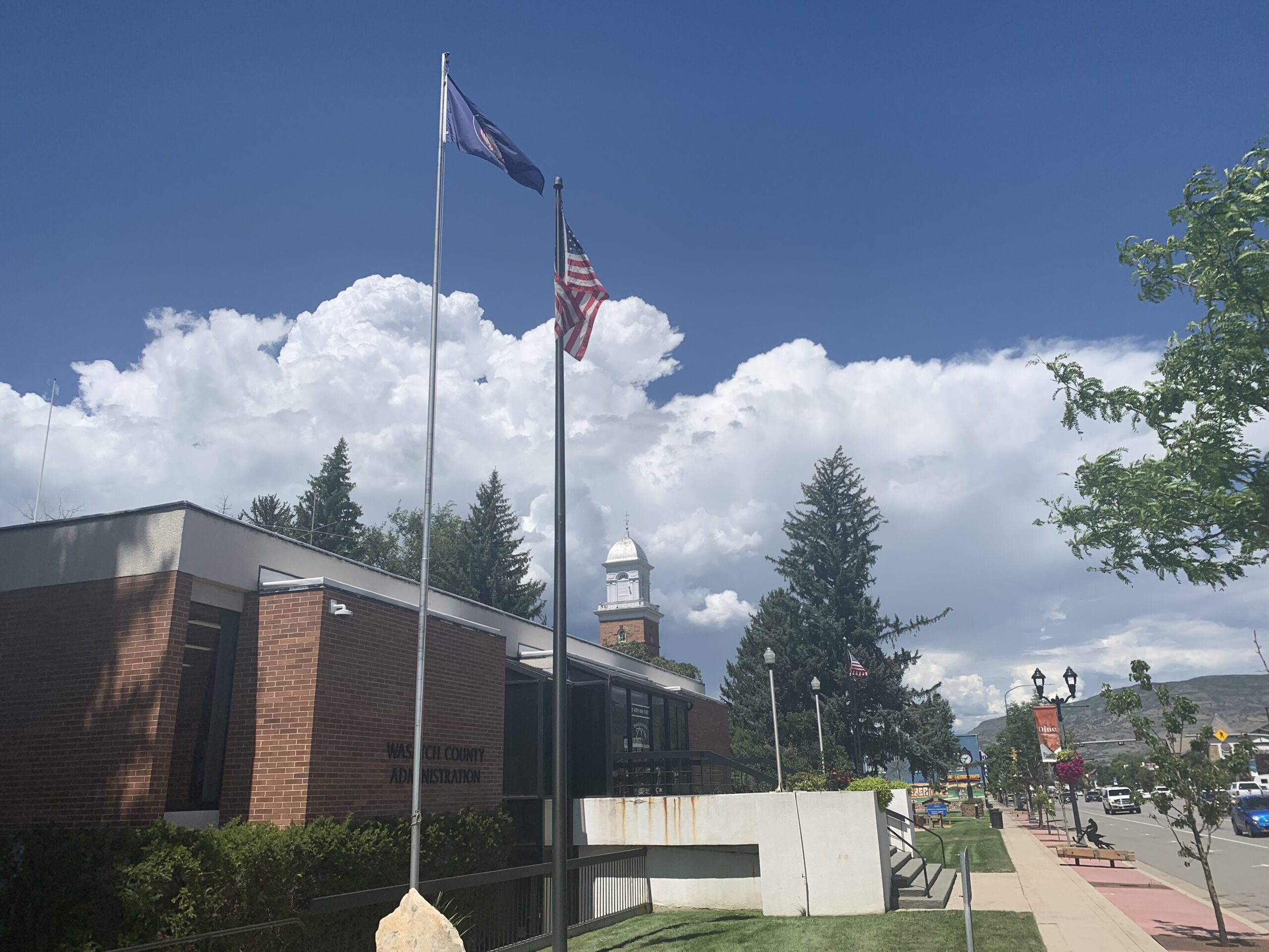 The Wasatch County Administration Building.