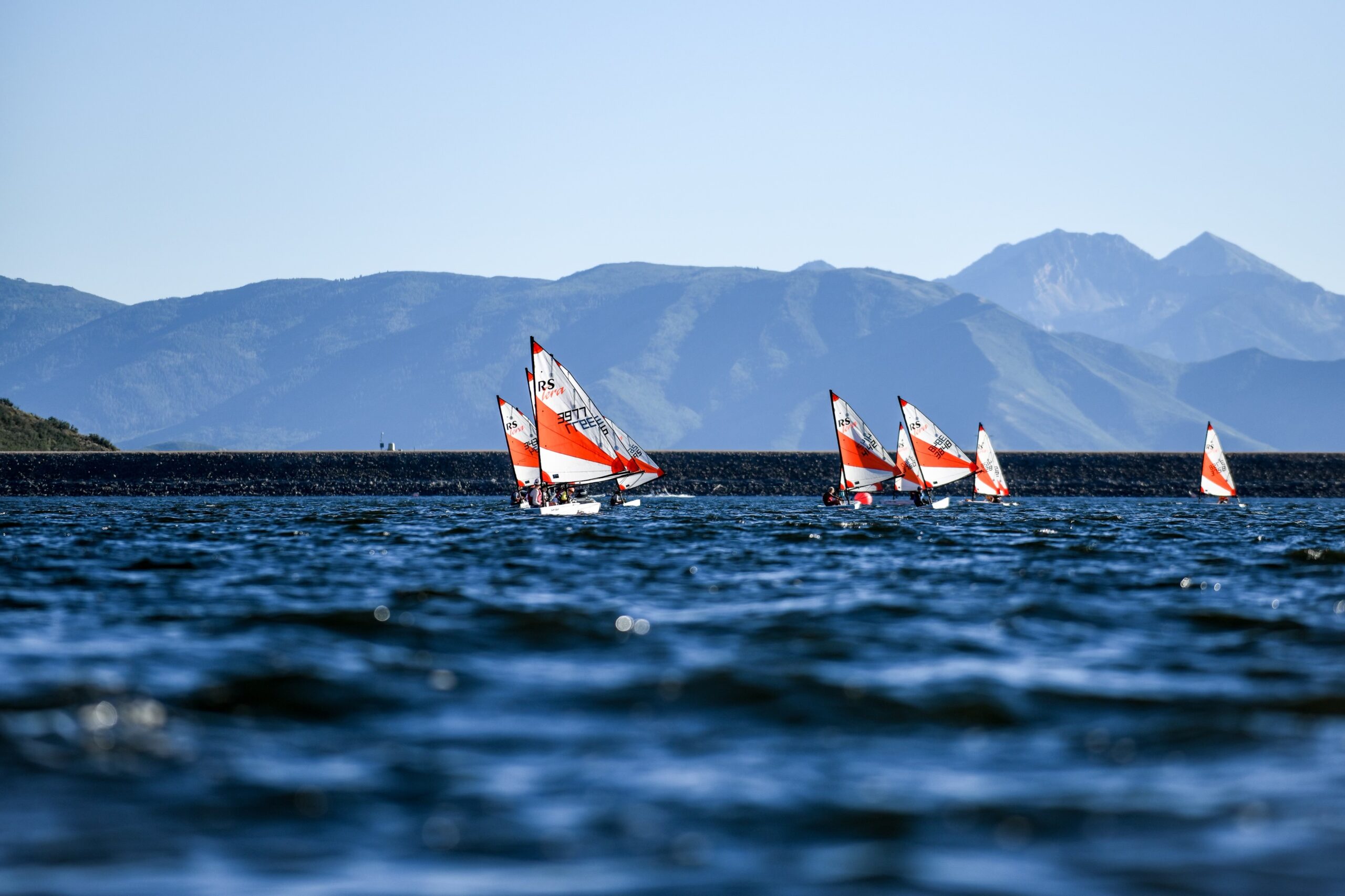 North American RS Tera Championships were held at Jordanelle on September 9-10, 2023, hosted by the local club, Sail Park City.