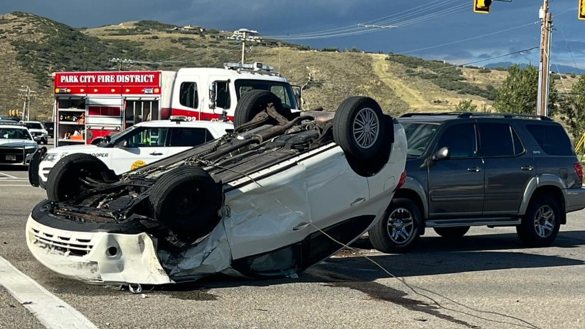 The Park City Fire District responded to a two car accident on 224 and Olympic Parkway on September 15, 2023.