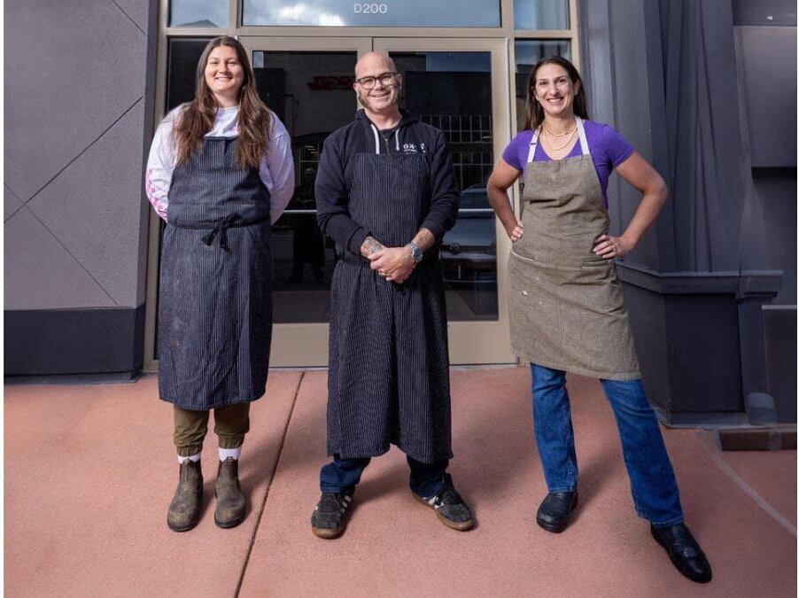 John and Paige Courtney, owners of Chop Shop, are teaming up with three-time Olympian skier Devin Logan to open The Bake Shop, Park City's newest bakery and café. Located at 1154 Center Drive.