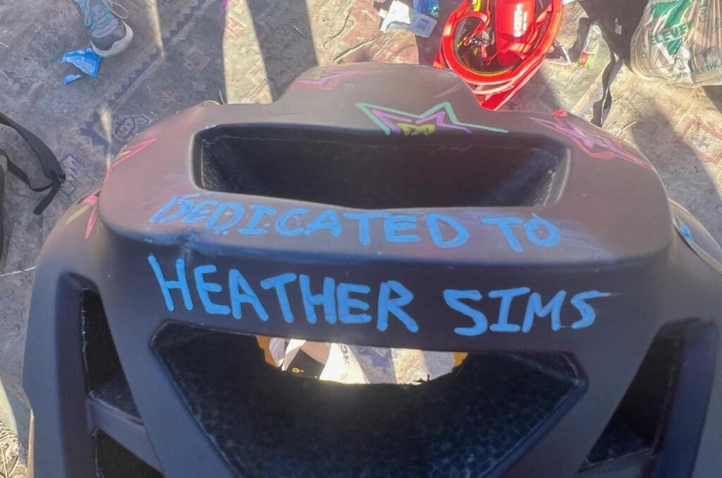 Good vibes for Heather Sims.