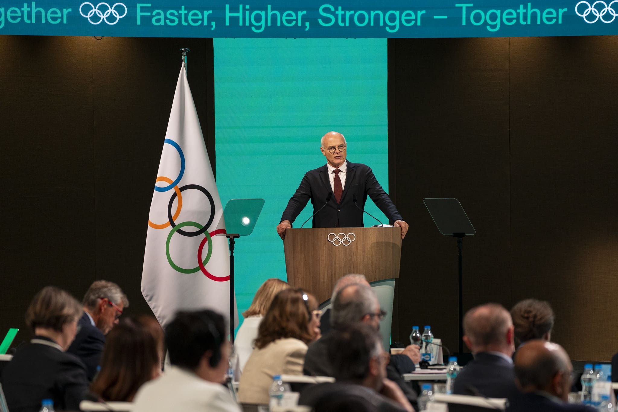 141st IOC Session Day 1 - Presentation by IOC Member Karl Stoss - Future Host Commission for the Olympic Winter Games