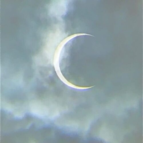 Annular Solar Eclipse visible over Park City Utah