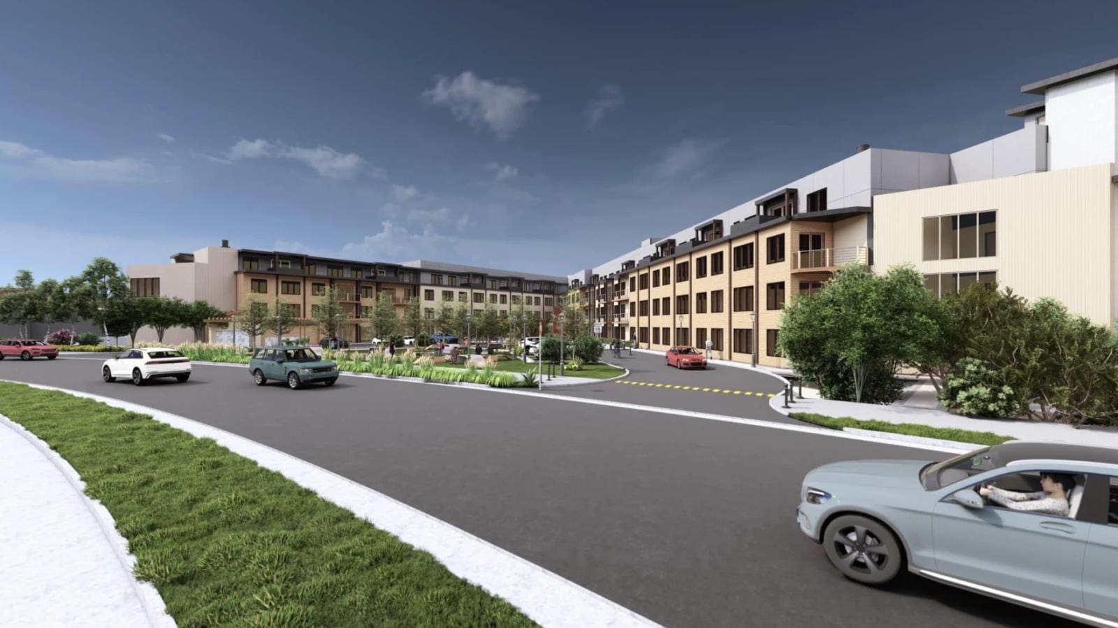 A rendering of the EngineHouse development, which will include 99 deed-restricted affordable housing units in the same neck of the woods as the proposed Ski Rail.