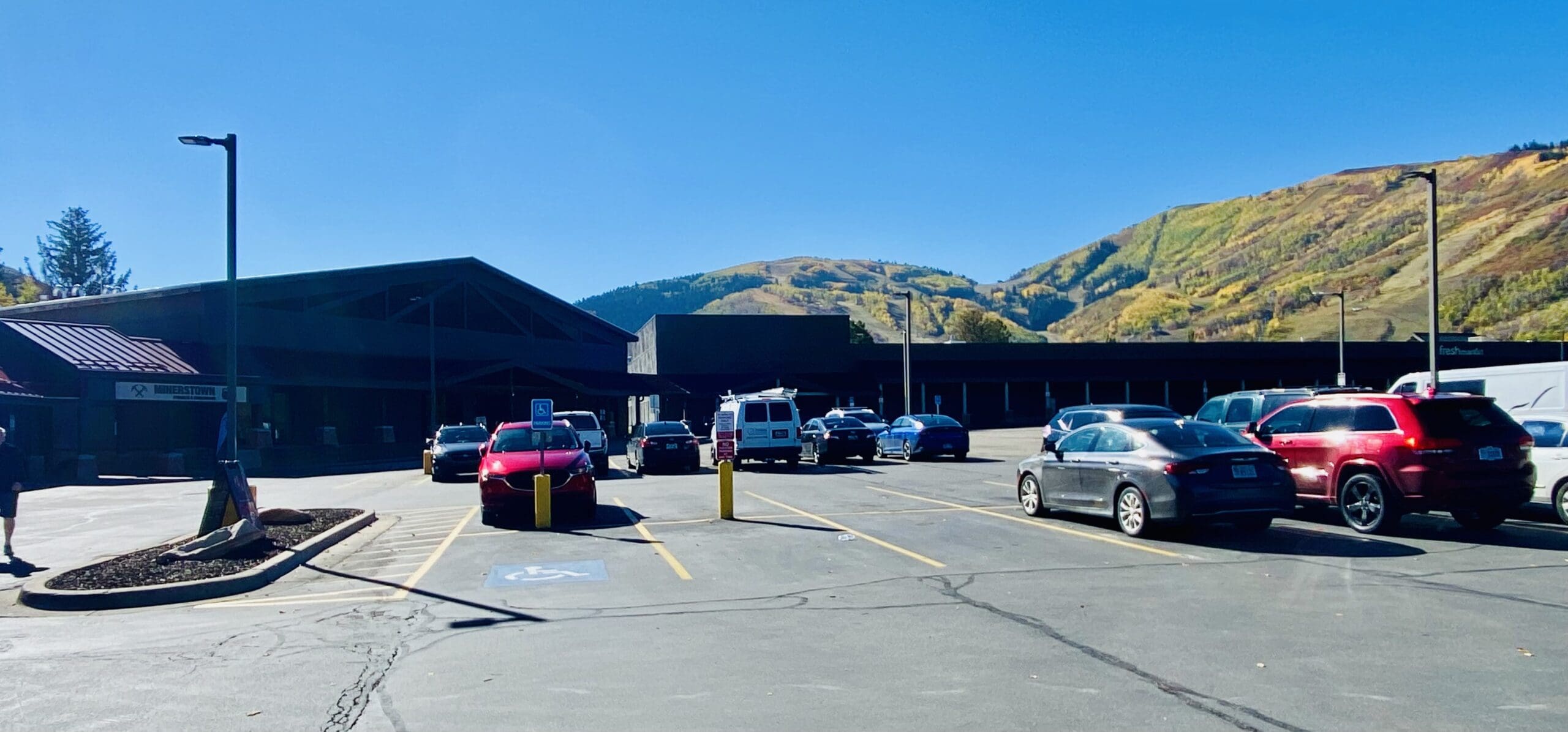 The pop-up Ray Theater, located between Safeway and The Holiday Village Movie Theater, is where the Warren Miller ski film will play.