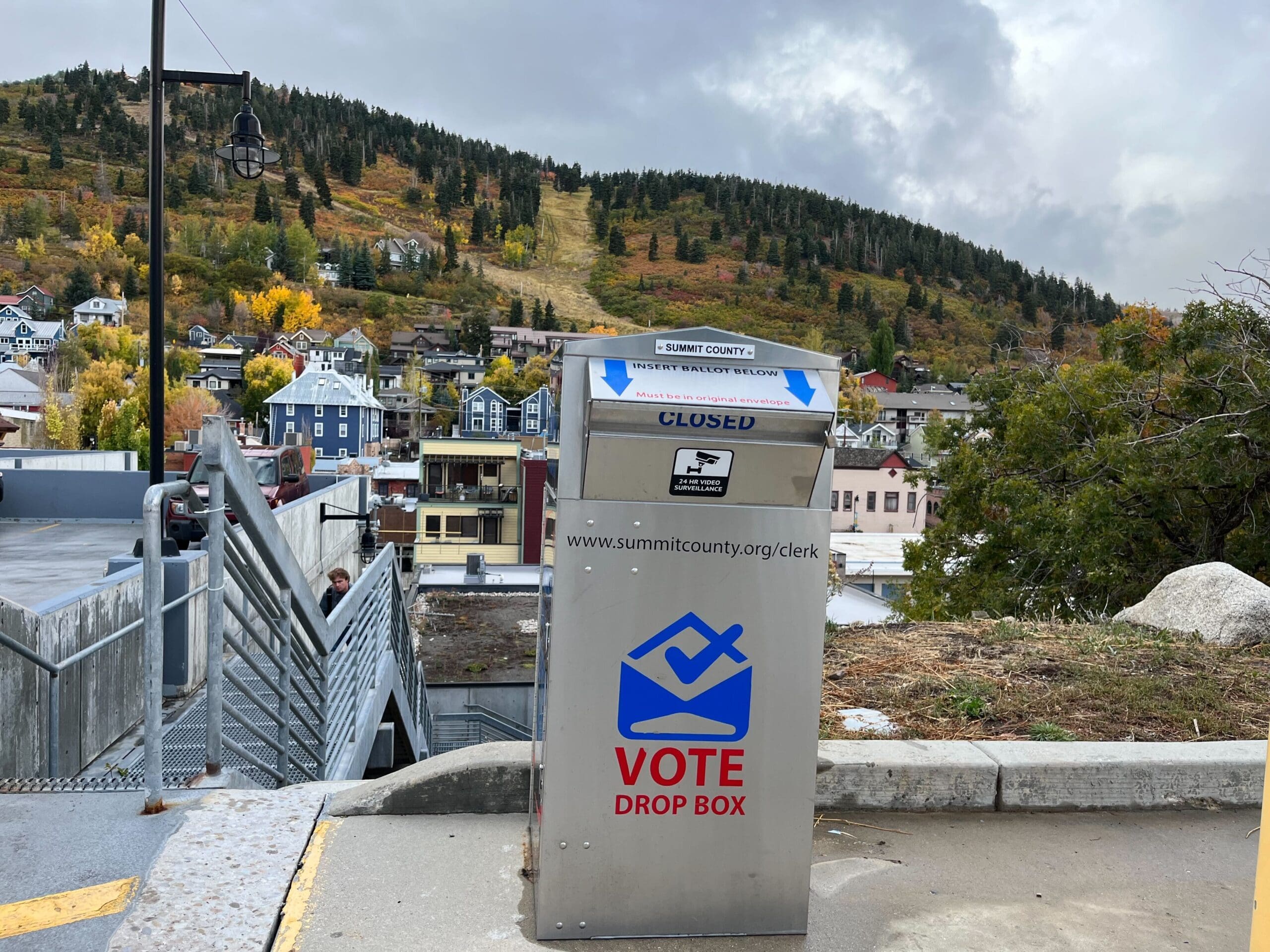 Park City Ballot Drop Box