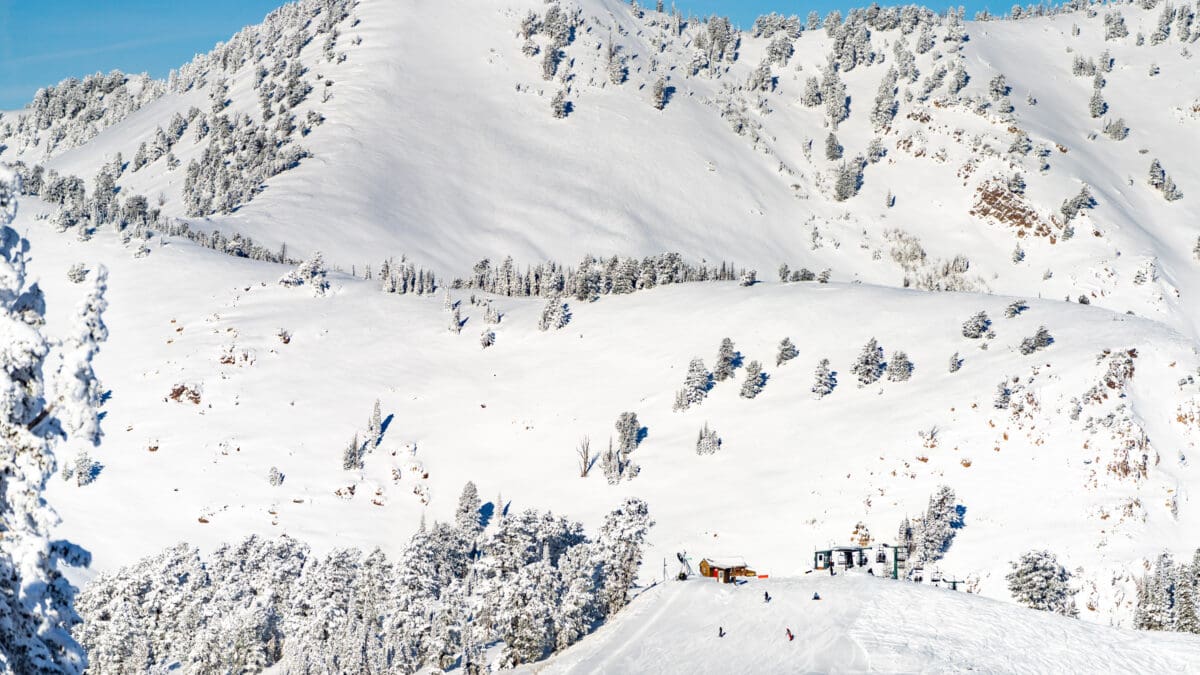 Powder Mountain Ski Resort, Utah.