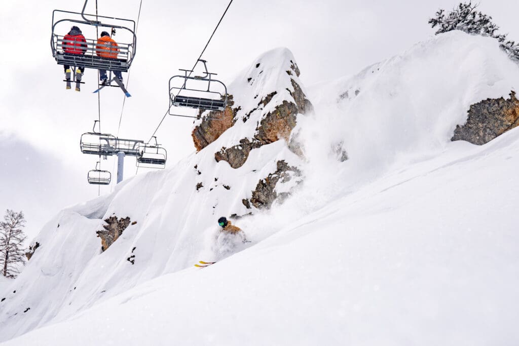 Powder Mountain Ski Resort, Utah.