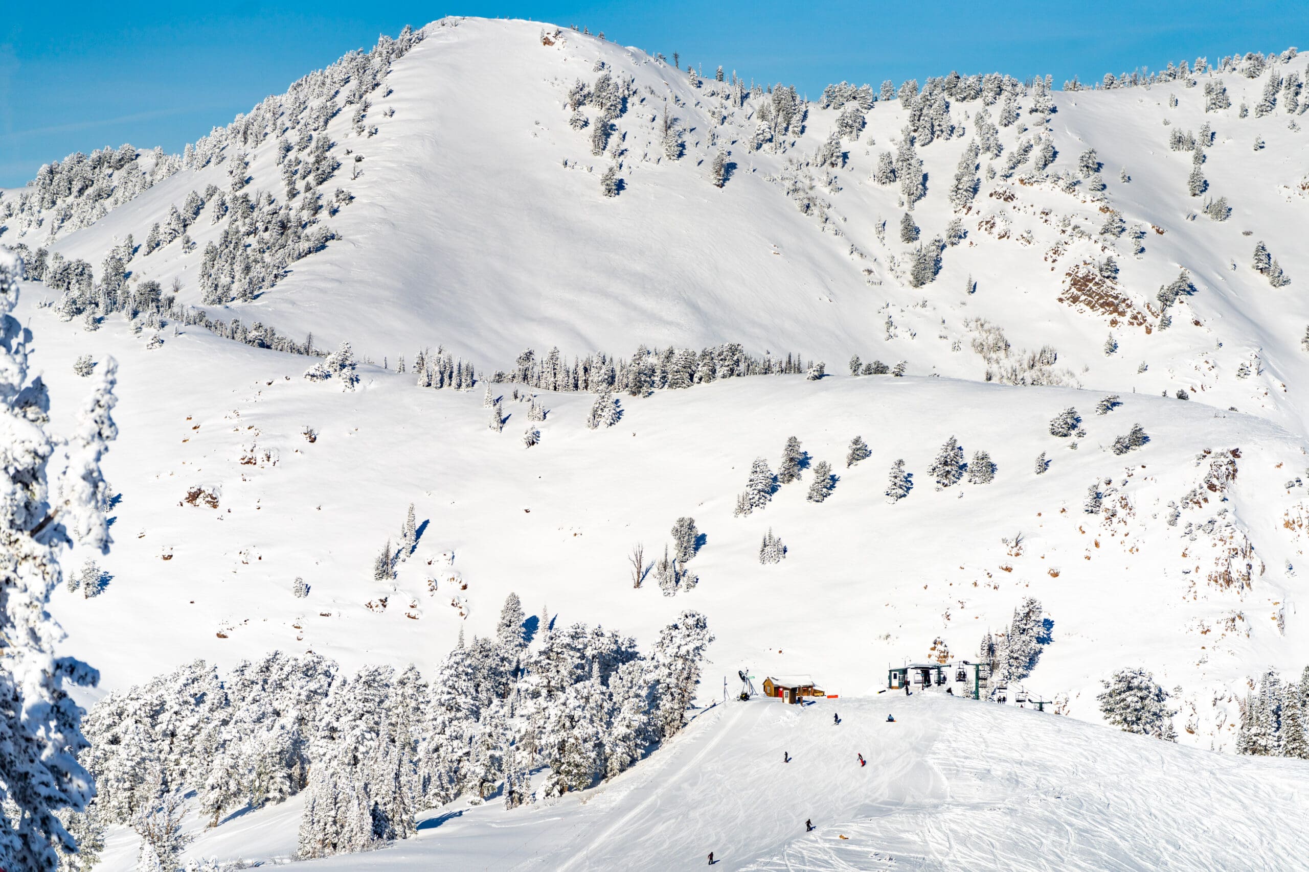 Powder Mountain Ski Resort, Utah.