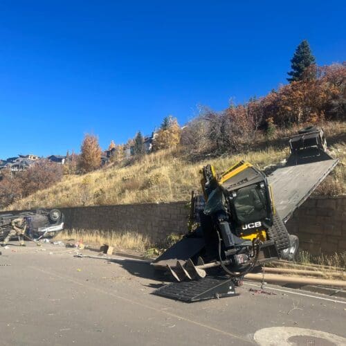 A passenger truck towing a trailer rolled on Hillside Ave and Marsace Ave. at approximately 12:15pm Oct. 20