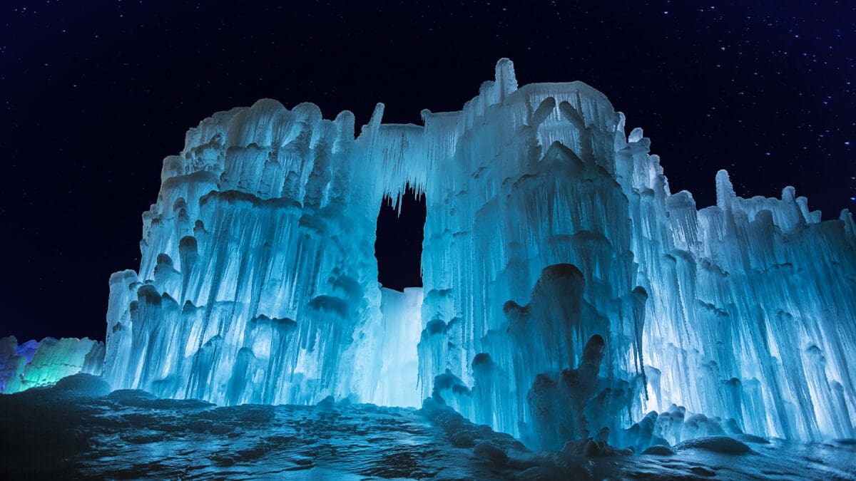 Midway Ice Castles redesigned for upcoming winter season.