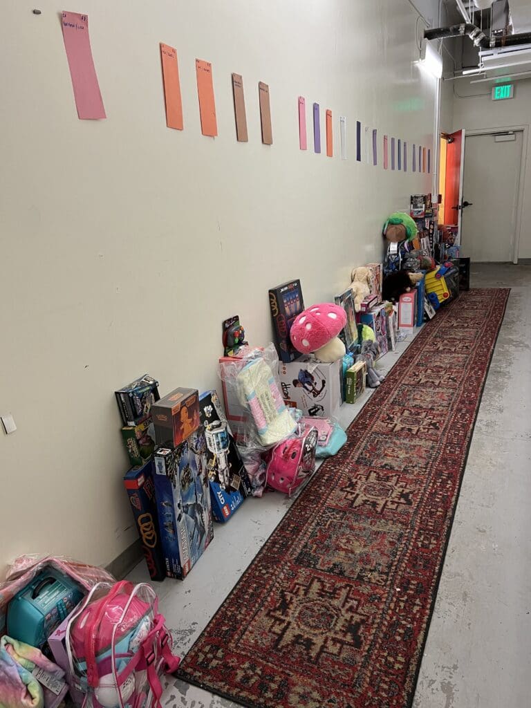 Toys are already being stacked up for the new Toy Drive, brought in part by NoFalseSummit, in partnership with the Belief Group, JW Allen and Sons Toy Shop, and the Park City School District. 