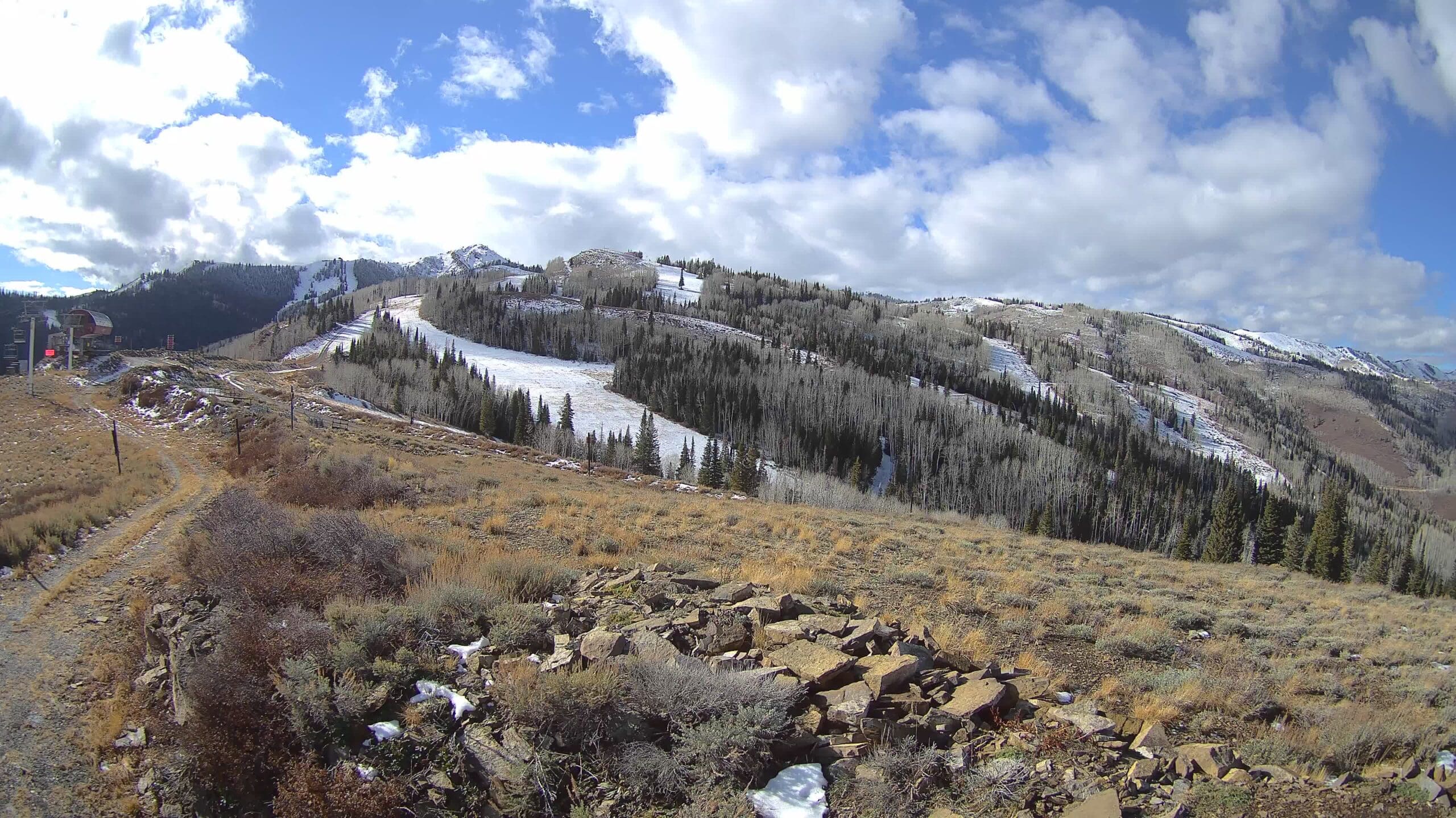 Top of Crescent on Park City Mountain opening day Nov. 17 2023