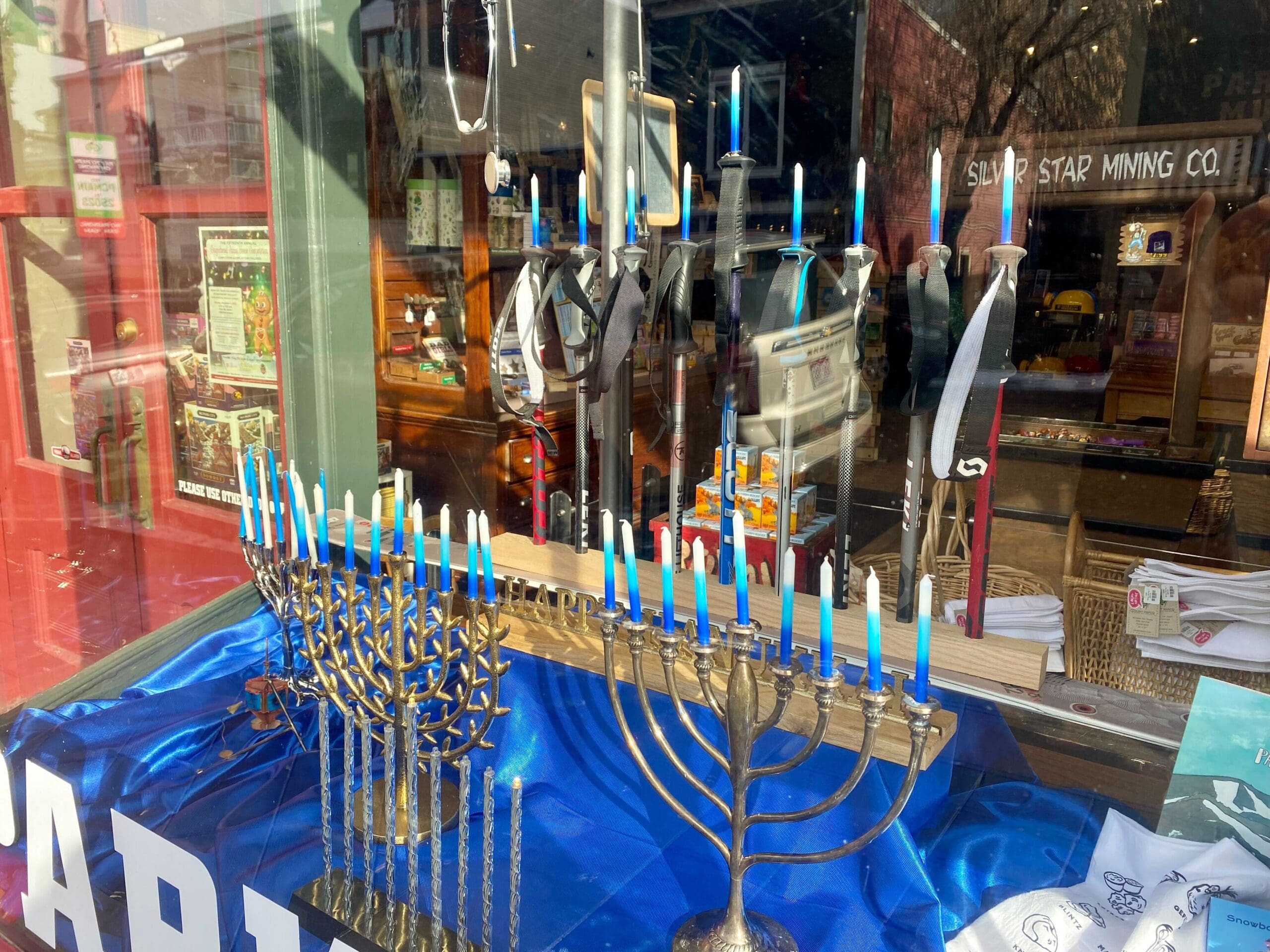 Menorah’s on display at the Park City Museum