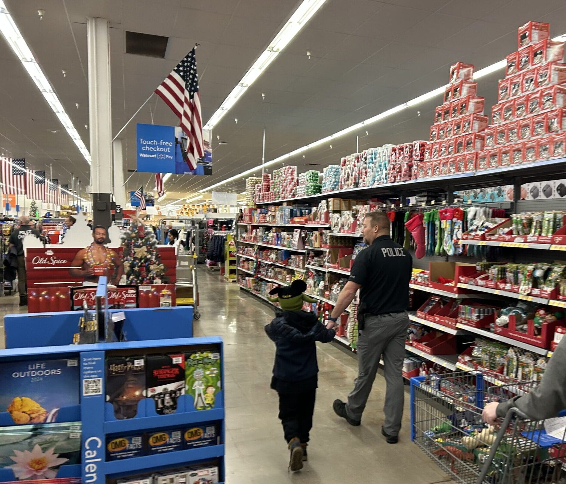 Park City kids joined in on the annual Shop With A Cop to make their seasons bright.