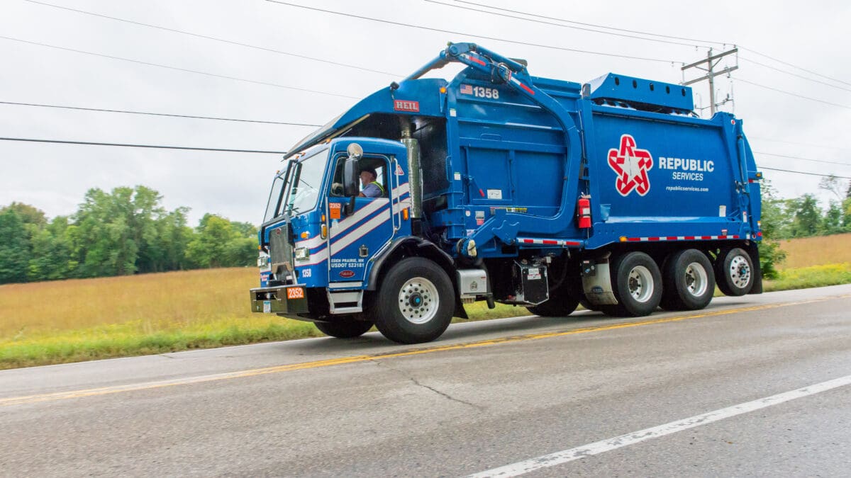 Republic Services has announced a one-day delay for all waste and recycling pickups this week.