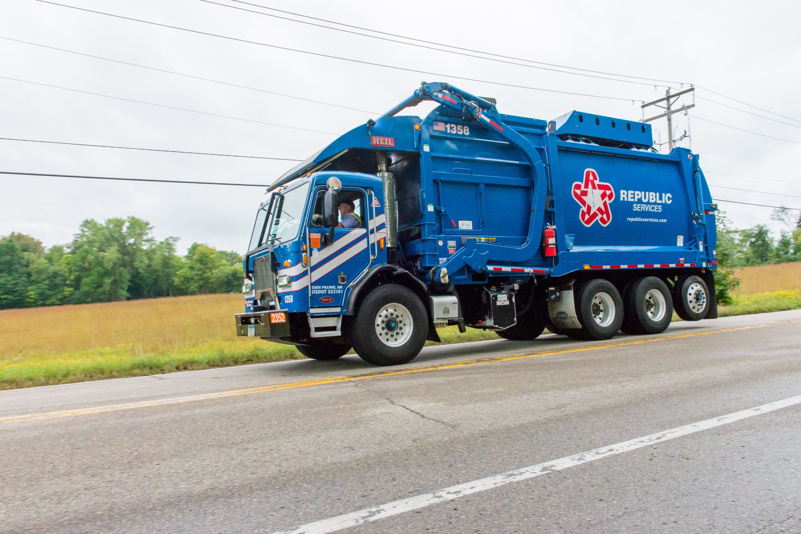 Republic Services has announced a one-day delay for all waste and recycling pickups this week.