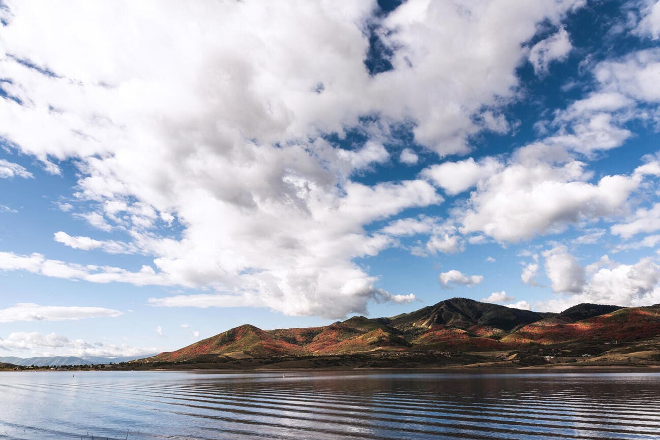 Quiet side of Jordanelle