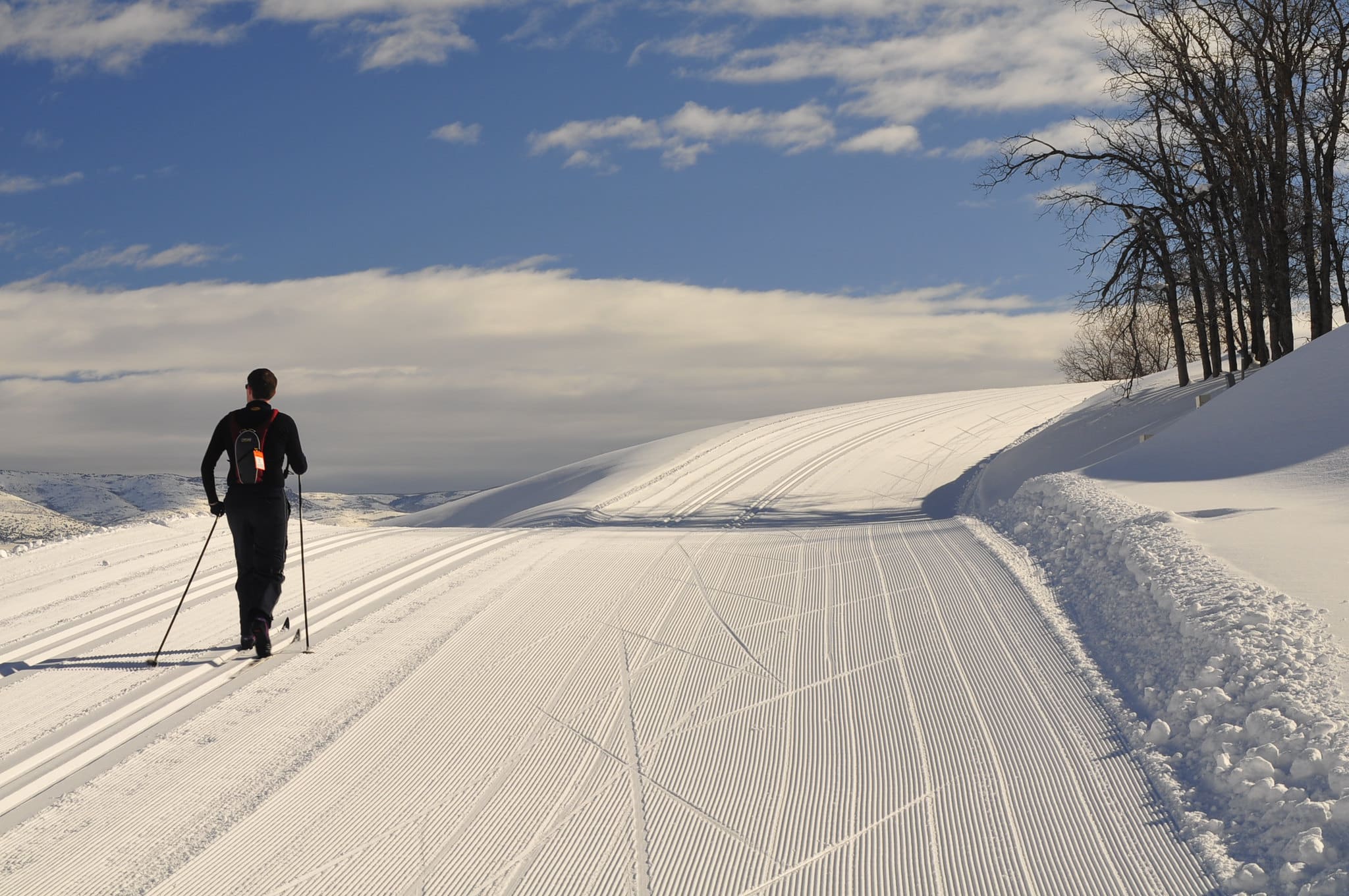 Cross Country Skiing in Northern Utah.