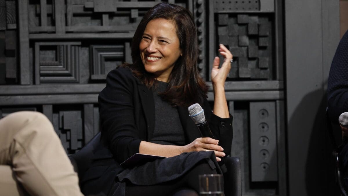 Sundance Institute CEO Joana Vicente at the 2024 Sundance Film Festival.