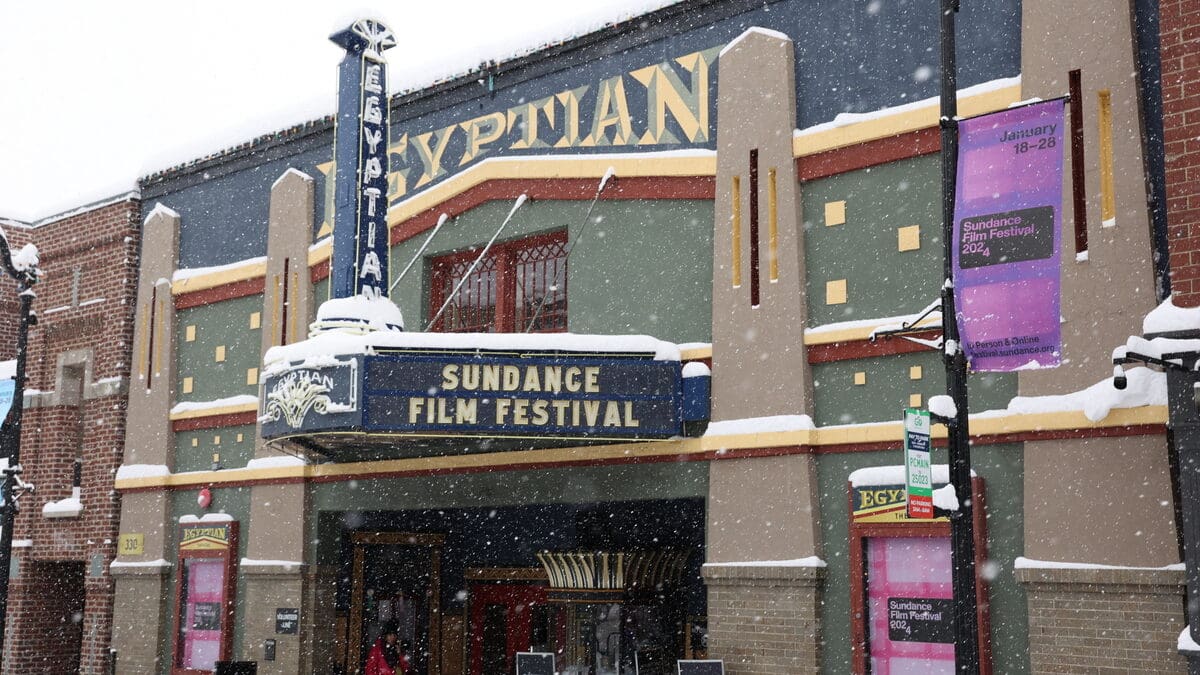 A view of Main Street during the 2023 Sundance Film Festival.
