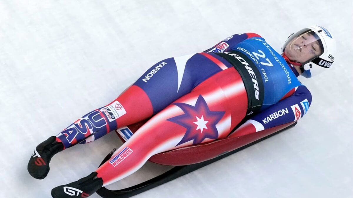 Ashley Farquharson, Park City High School alum, places 4th in the Austria Luge World Cup, sliding solidly into 3rd place in the overall standings.