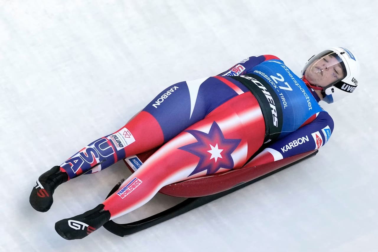 Ashley Farquharson, Park City High School alum, places 4th in the Austria Luge World Cup, sliding solidly into 3rd place in the overall standings.