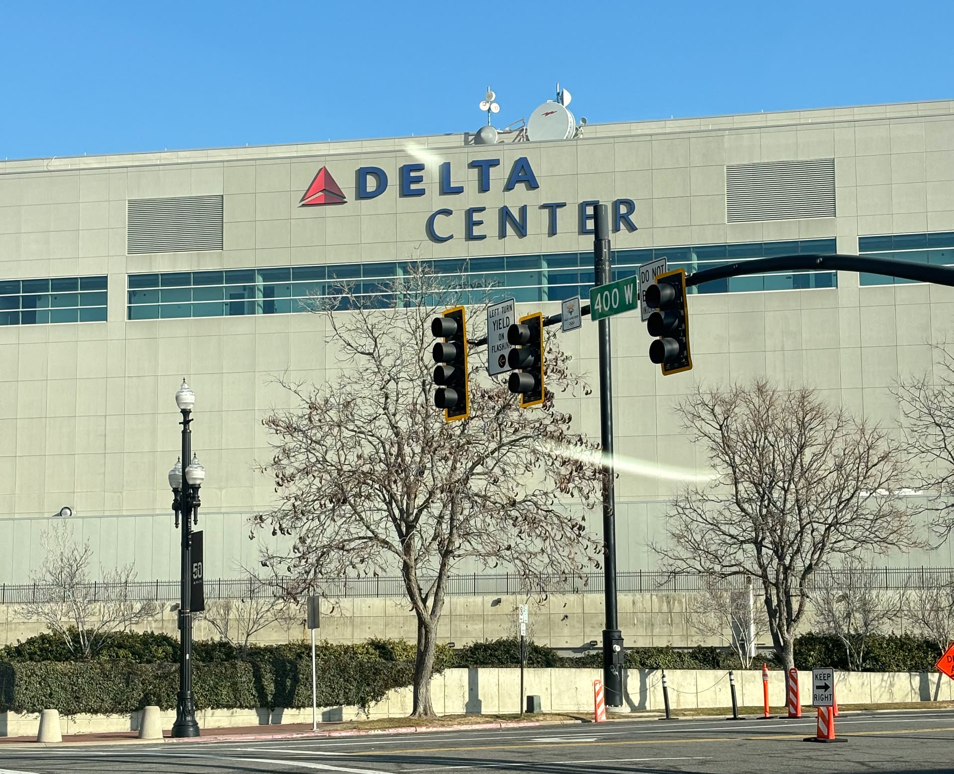 Delta Center, Salt Lake City.