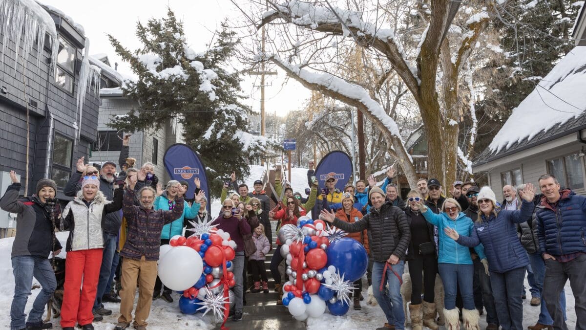 Park City celebrated the completion of the 9th and 10th Street stairs on Feb. 13, 2024.