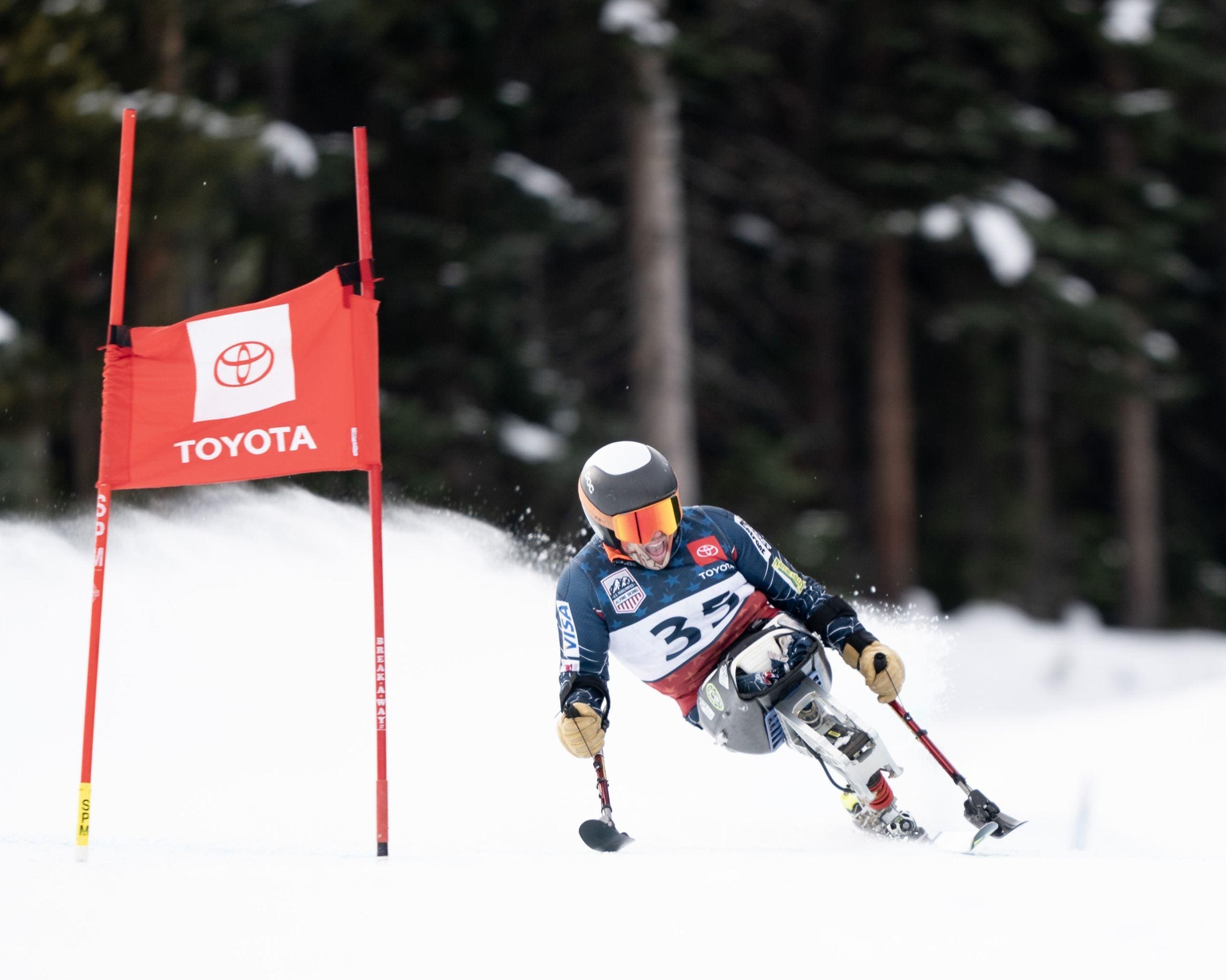 Elite para alpine international ski racers converge at Park City Mountain for the nonprofit National Ability Center's 35th Huntsman Cup event free for spectators.