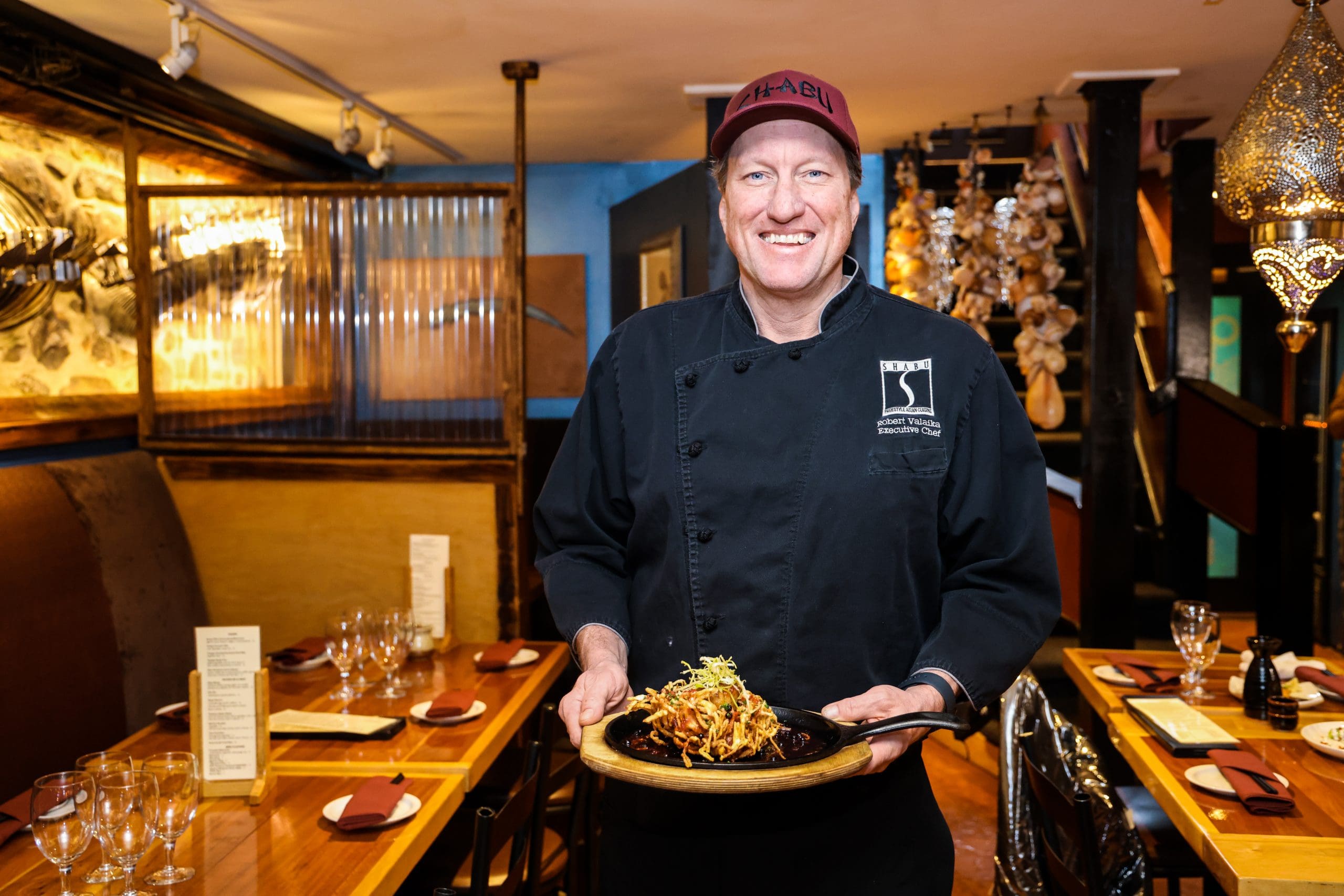 Chef Bob Valaika celebrates 20 years of Shabu with his brother and fellow owner, Kevin.